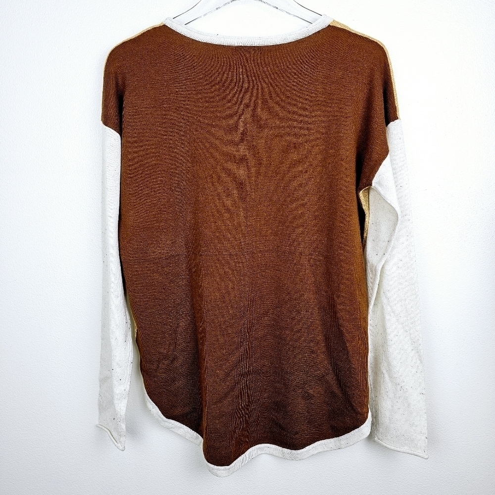 Smartwool Shadow Pine Colorblock Sweater NWT - Picture 2 of 14